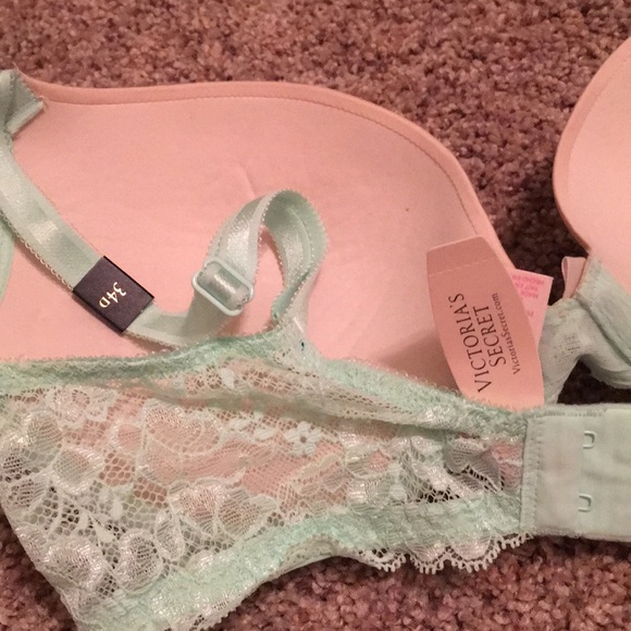 Victoria’s Secret Dream Angels Mint Lace Bra - Picture 3 of 4